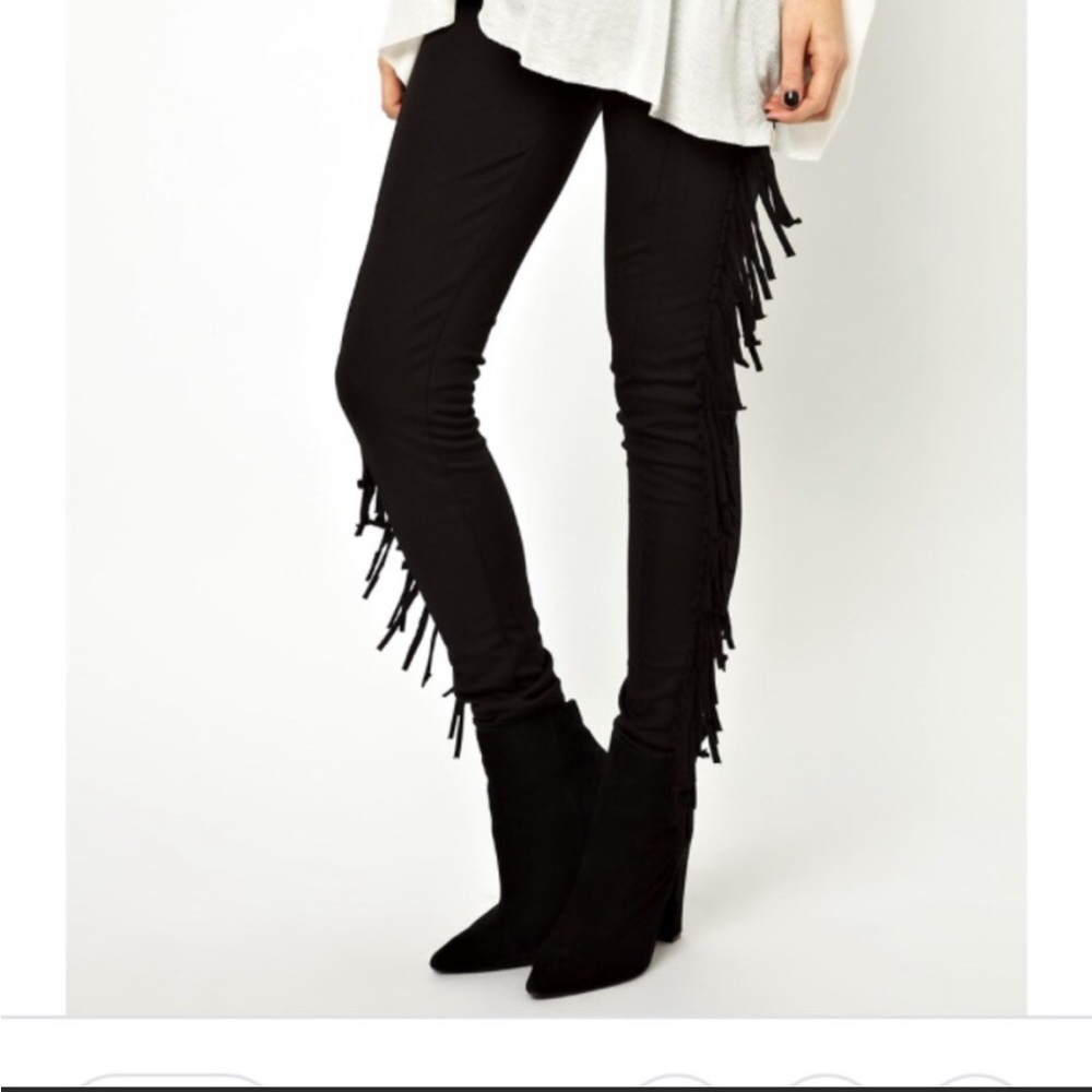 One teaspoon fringed pants size XS
